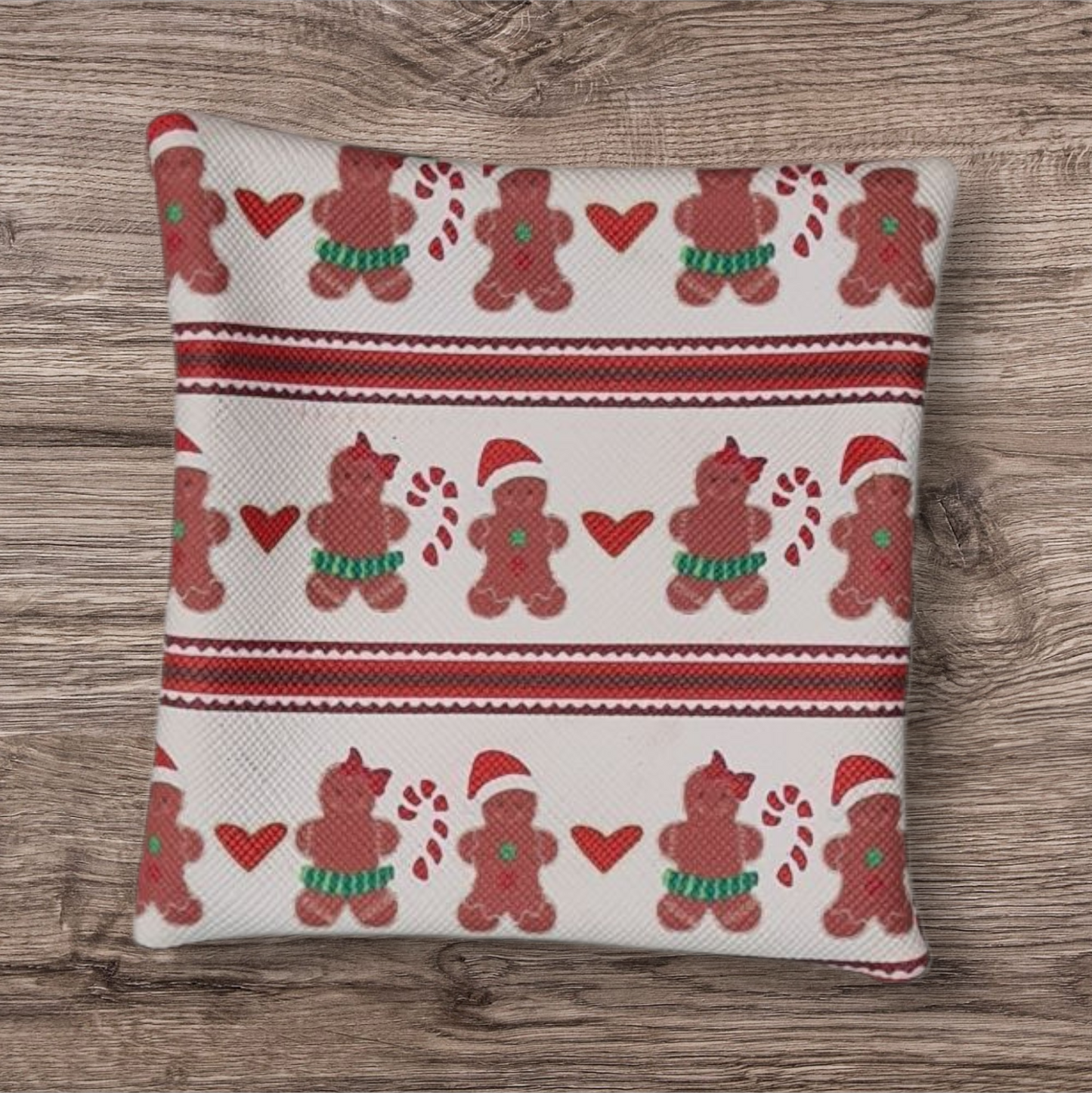 Gingerbread boy & girl petite pouch