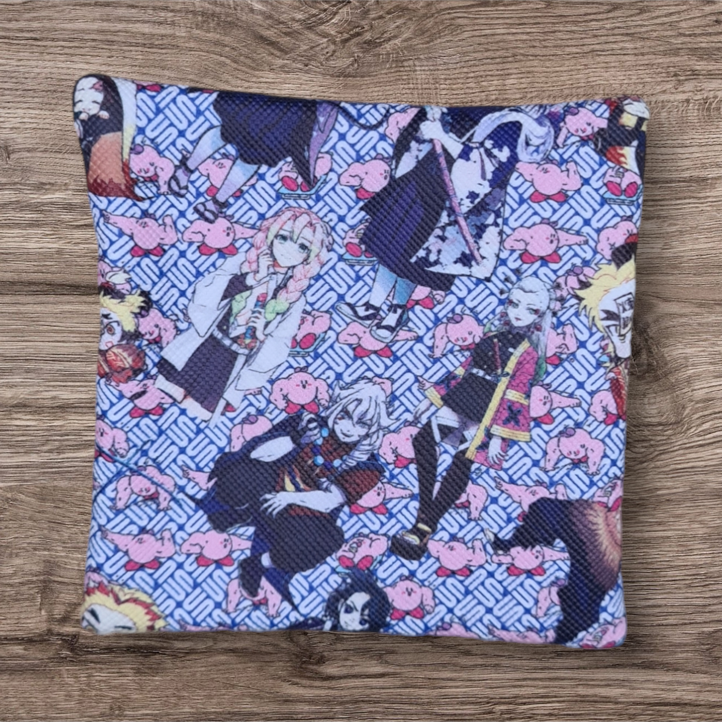 Anime Blue & white petite pouch