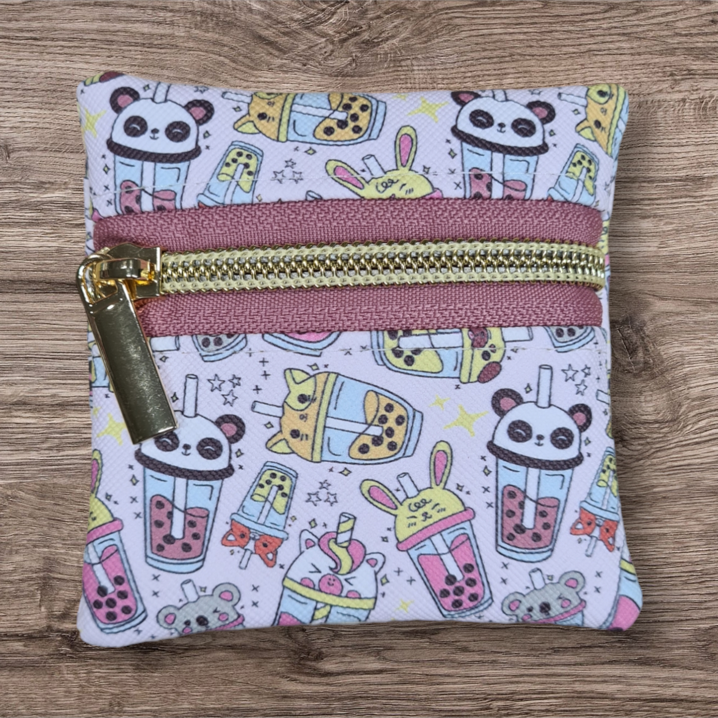 Animal boba petite pouch