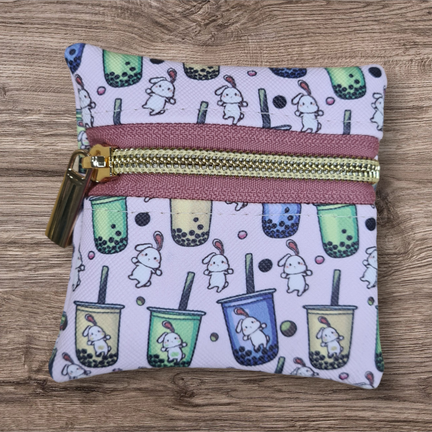 Bunny boba petite pouch