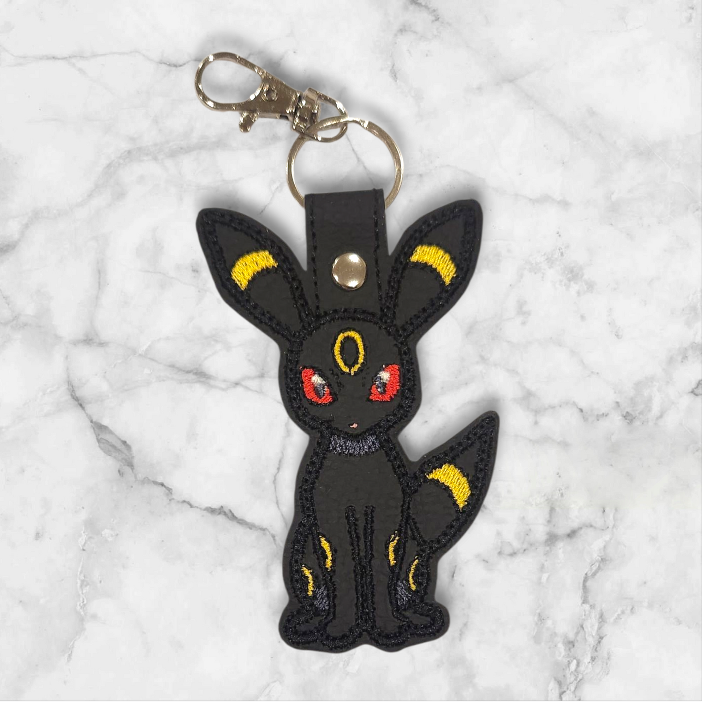 Pocket pet dark fox keyring/ Bag charm