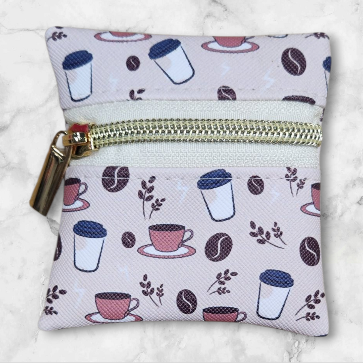 Coffee on latte petite pouch