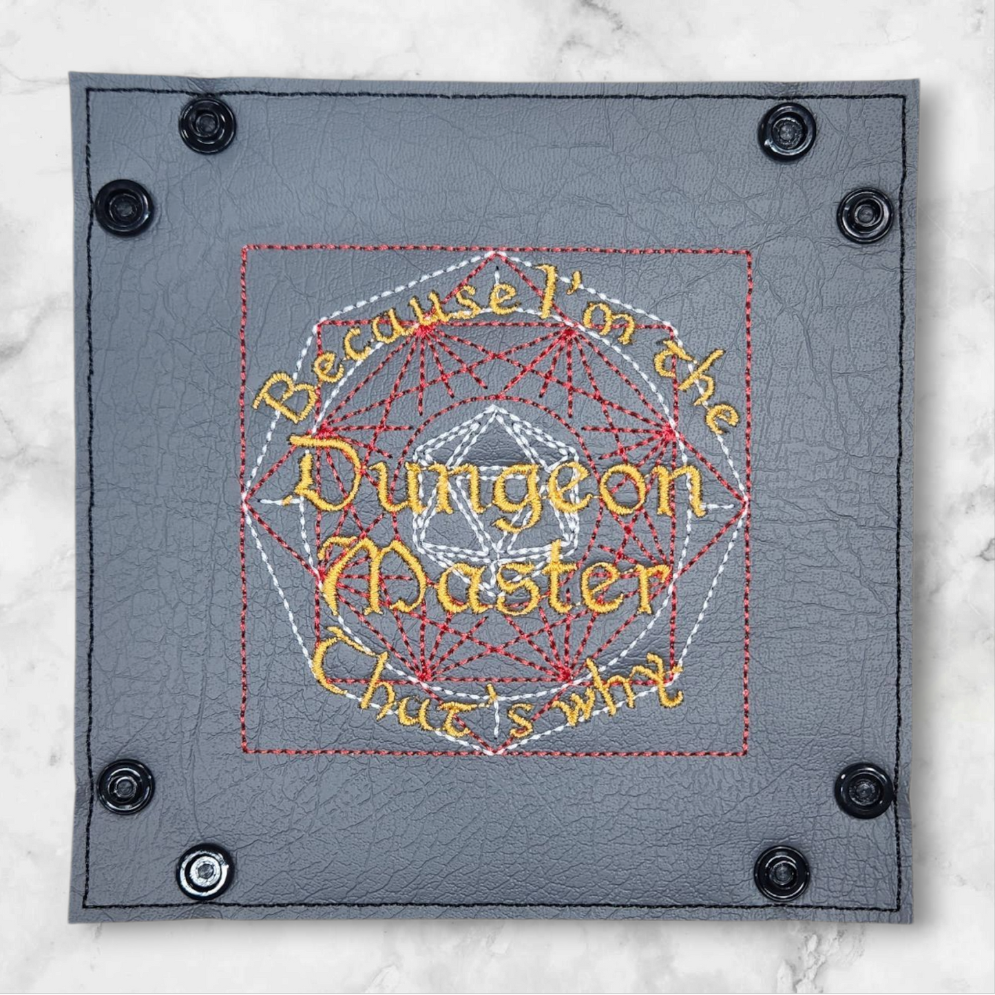 Dungeon Master dice tray - 9.5cm x 9.5cm