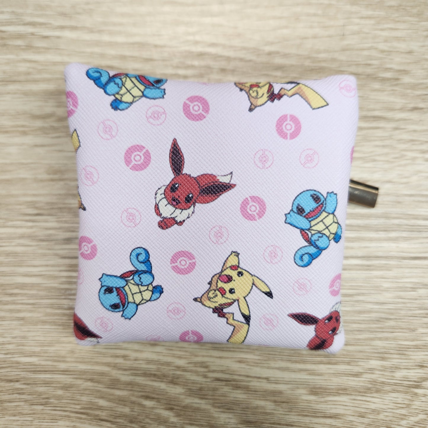 Pocket pets on Pink petite pouch