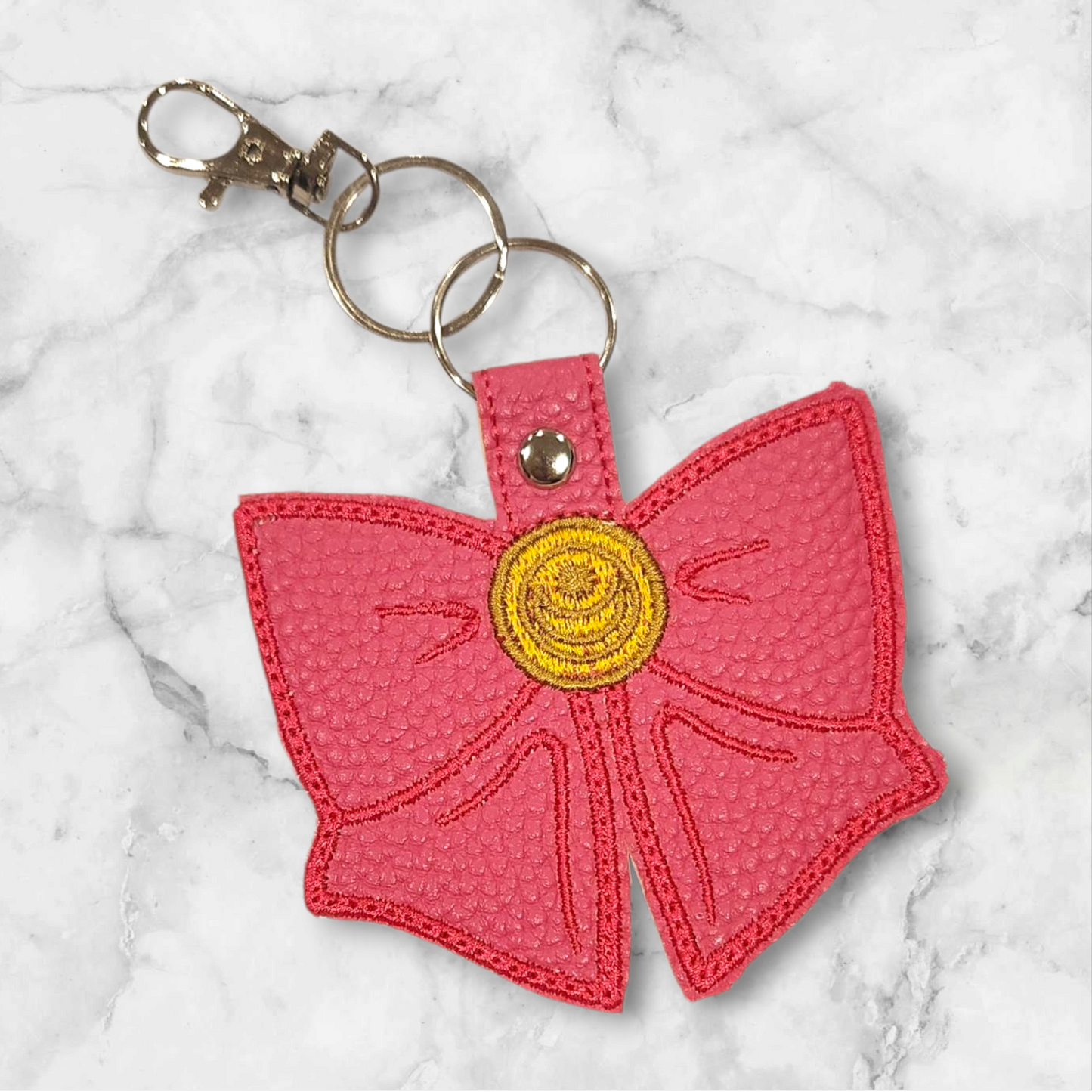 Sailor bow keyring/ Bag charm