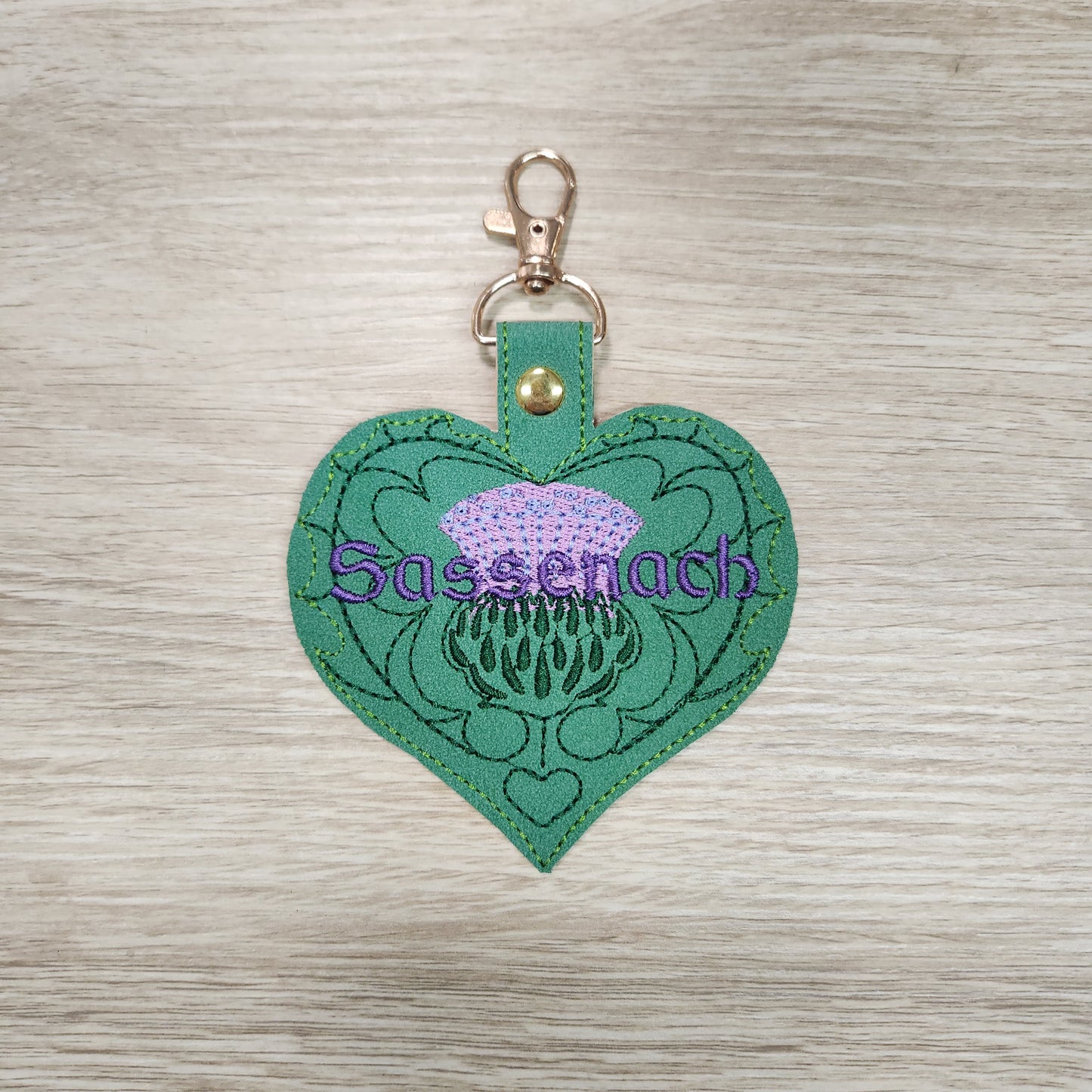 Sassenach keyring/ Bag Charm