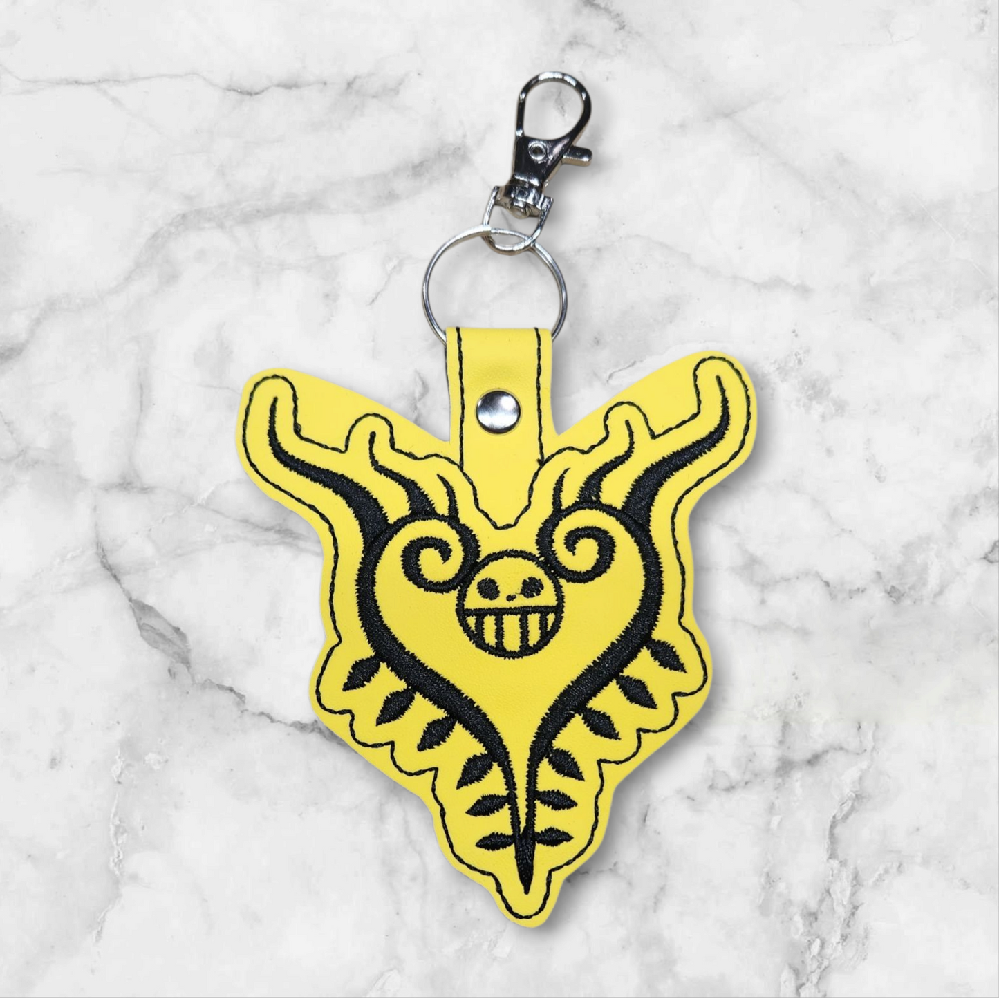 Pirate crew law heart keyring/ Bag charm