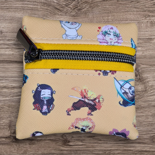 Anime mustard petite pouch