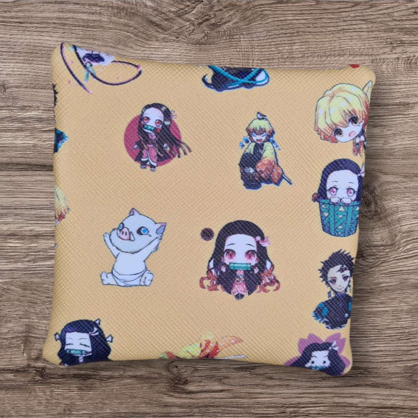 Anime mustard petite pouch