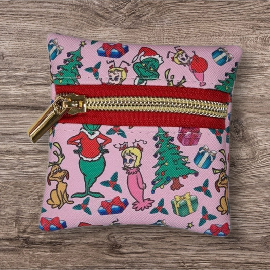 Mean one on pink Petite pouch