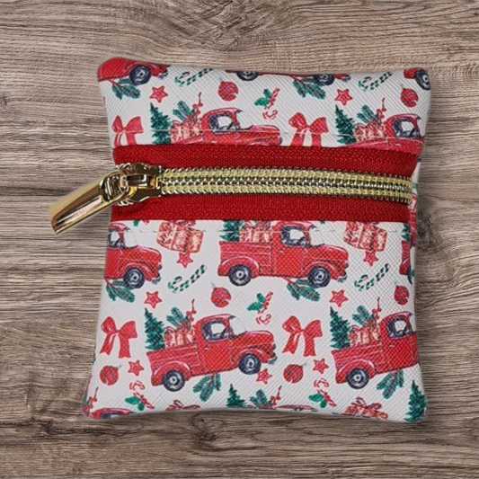 Christmas Truck Petite pouch (In stock & Preorder)