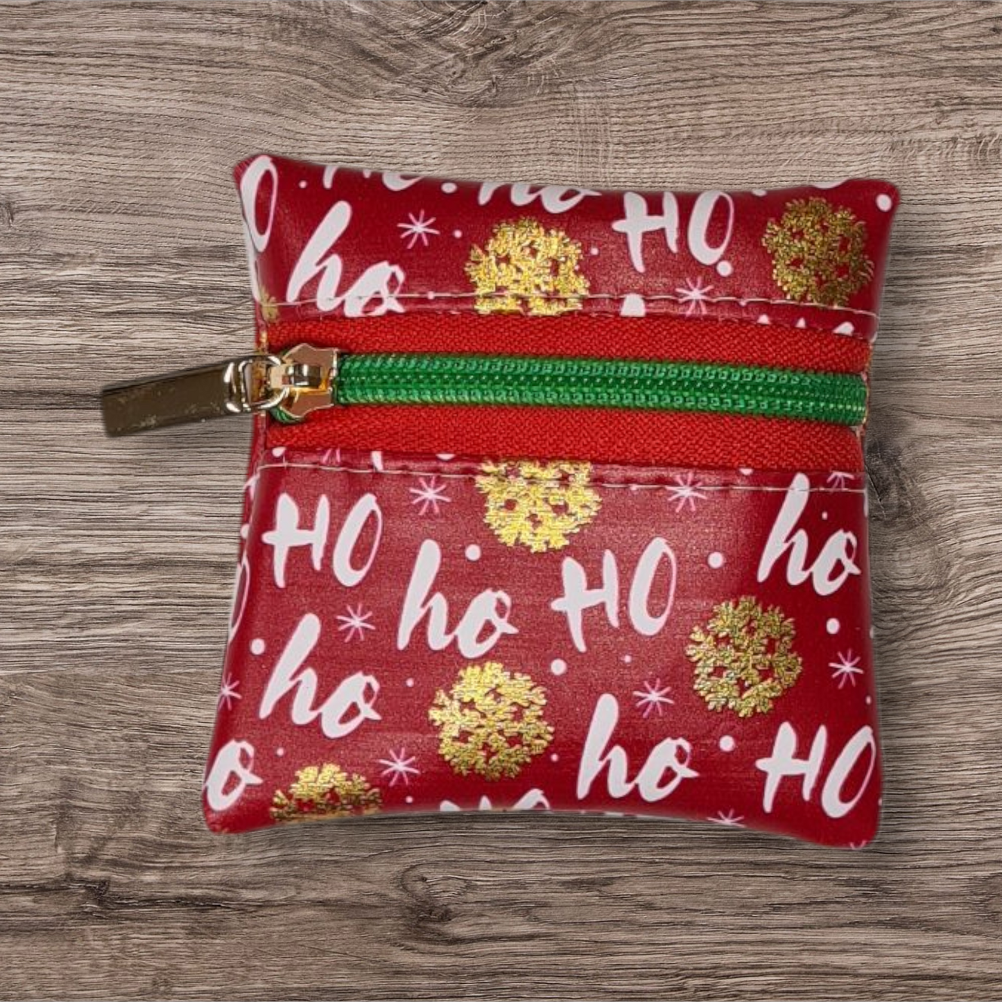 Gold Foil Ho ho ho Petite pouch
