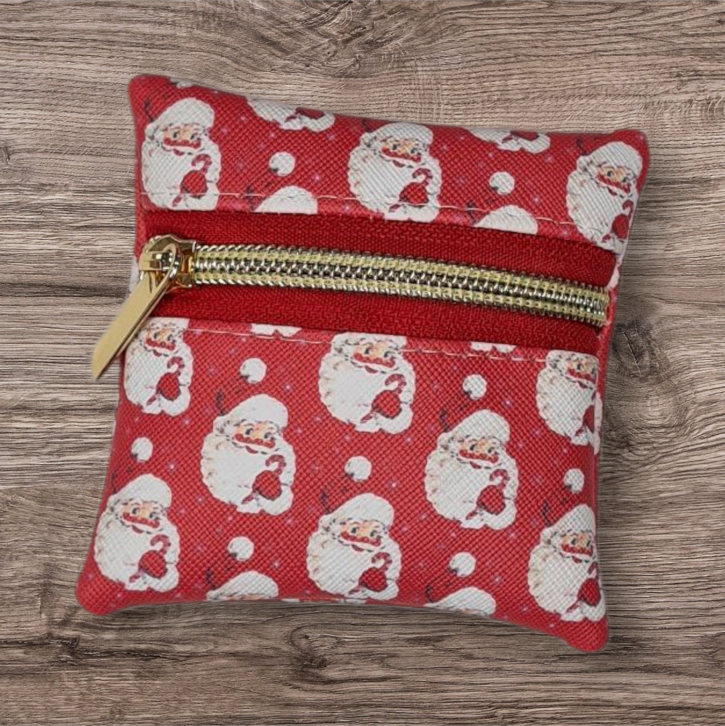 Vintage Santa Petite pouch
