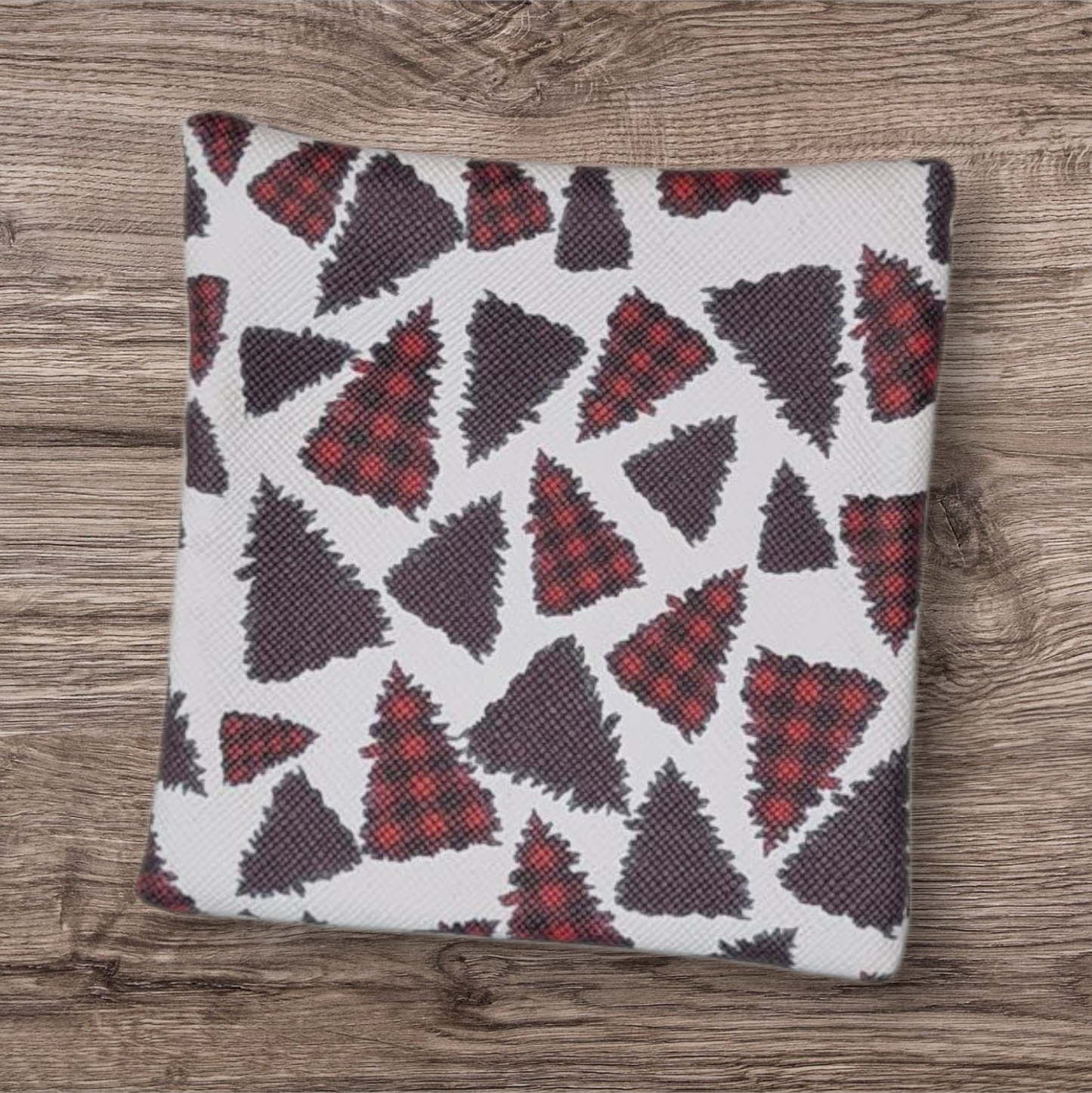 Plaid Trees Petite pouch