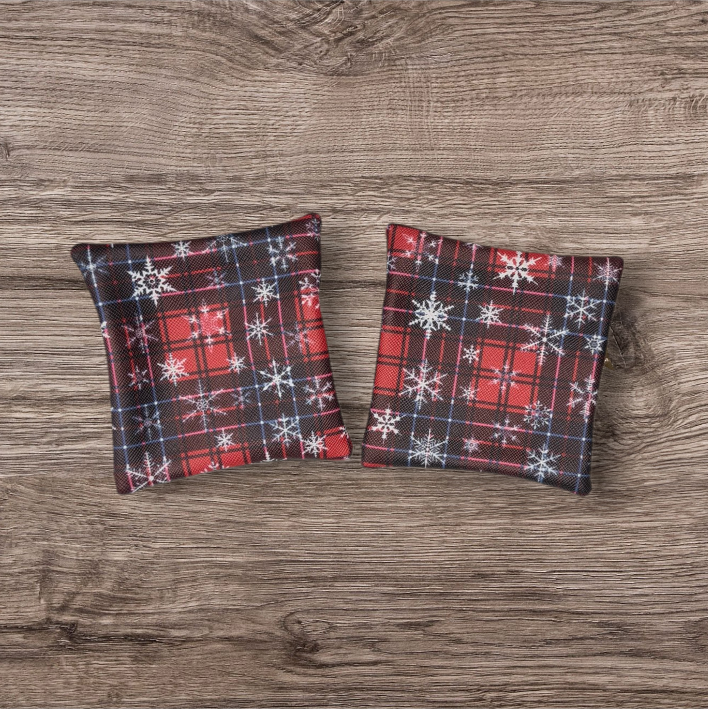 Christmas Plaid Petite pouch