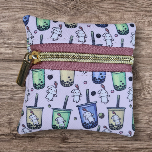 Bunny boba petite pouch