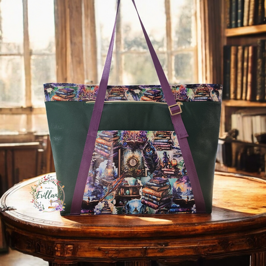 Fantasy Story Large overnight adjustable Tote bag