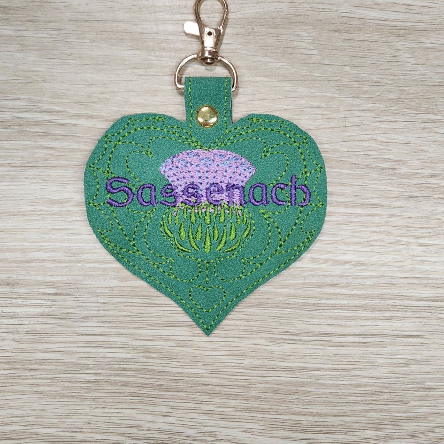 Sassenach keyring/ Bag Charm