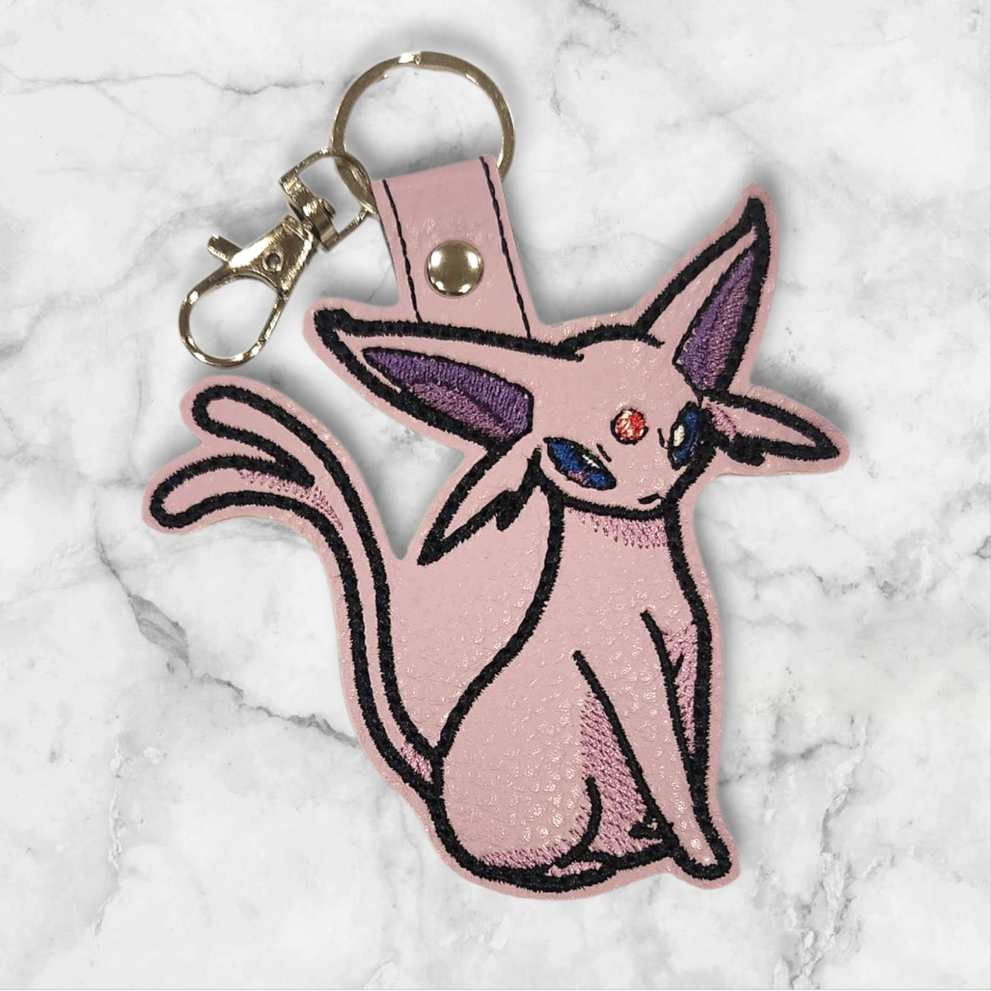 Pocket pet psych fox keyring/ Bag charm