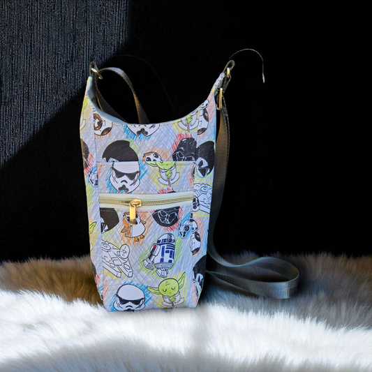 Doodle wars grey H2O to go bag