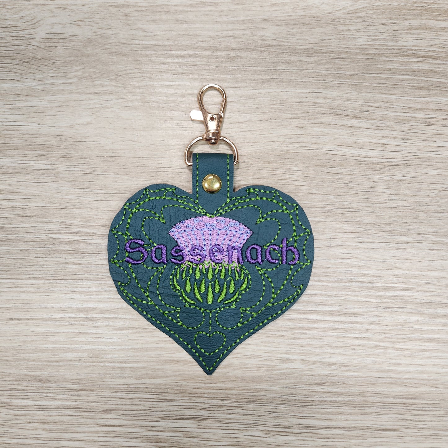 Sassenach keyring/ Bag Charm
