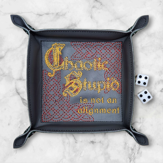 Chaotic Stupid dice tray - 9.5cm x 9.5cm