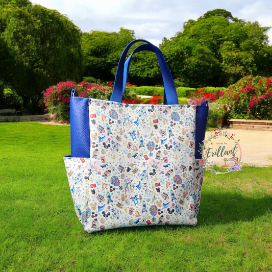 Happy Place Tote with Crossbody Strap