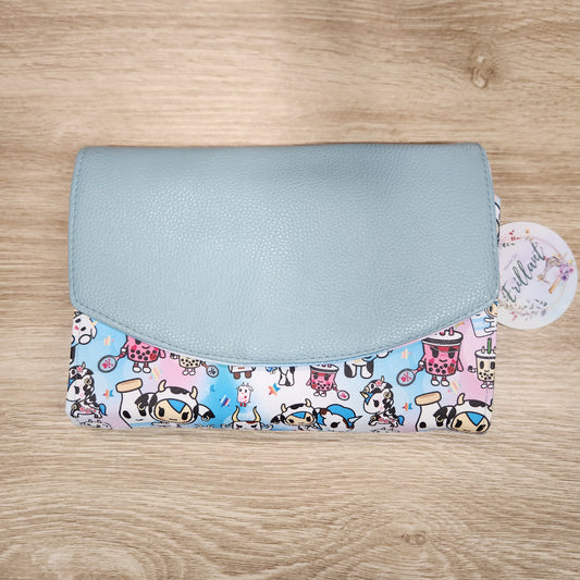 Cow Friends Peony with card slots