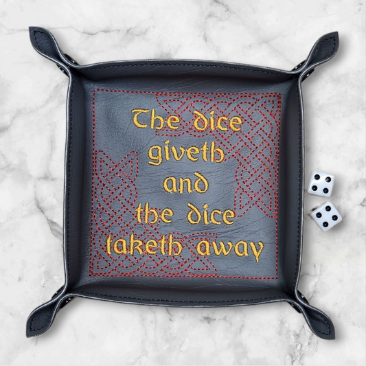 Dice giveth dice tray - XL size
