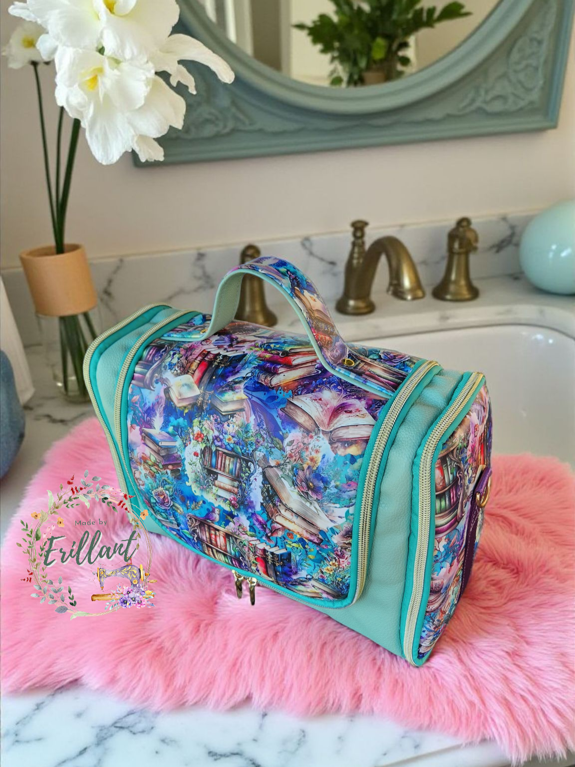 Floral Fantasy Packmate toiletries bag