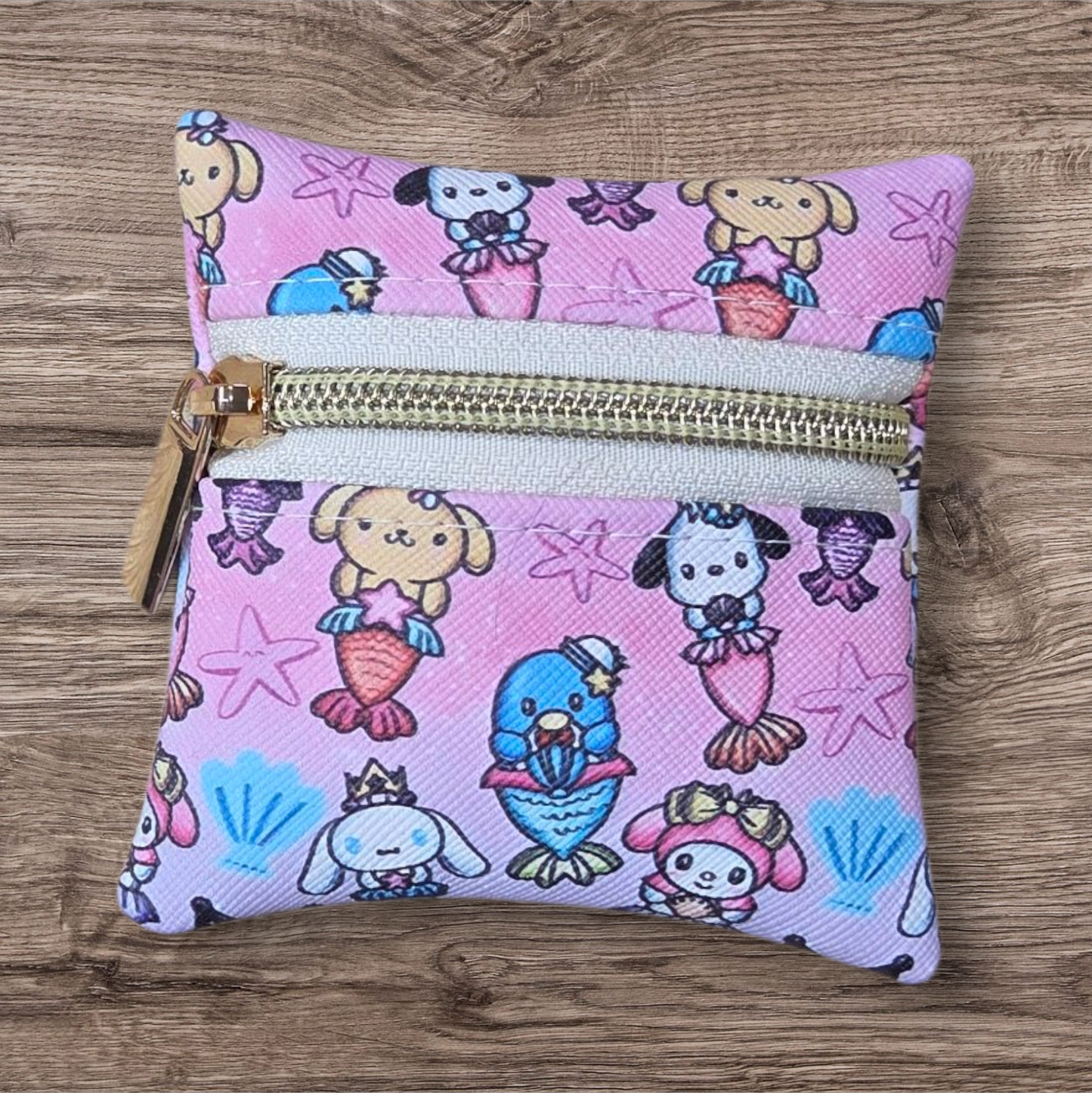 HK friends mermaids Petite pouch