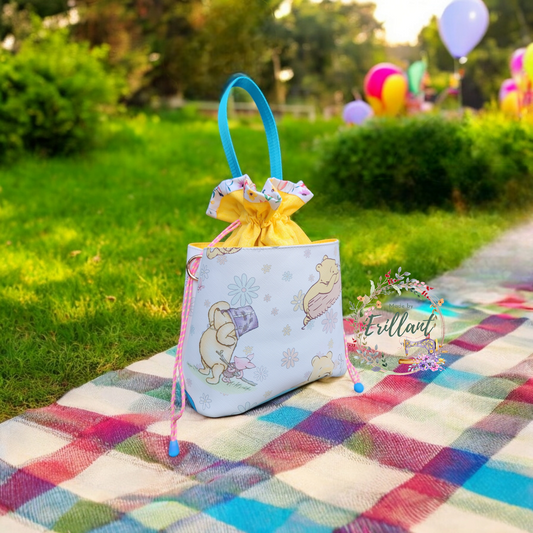 The Original Bear drawstring Crossbody Bag