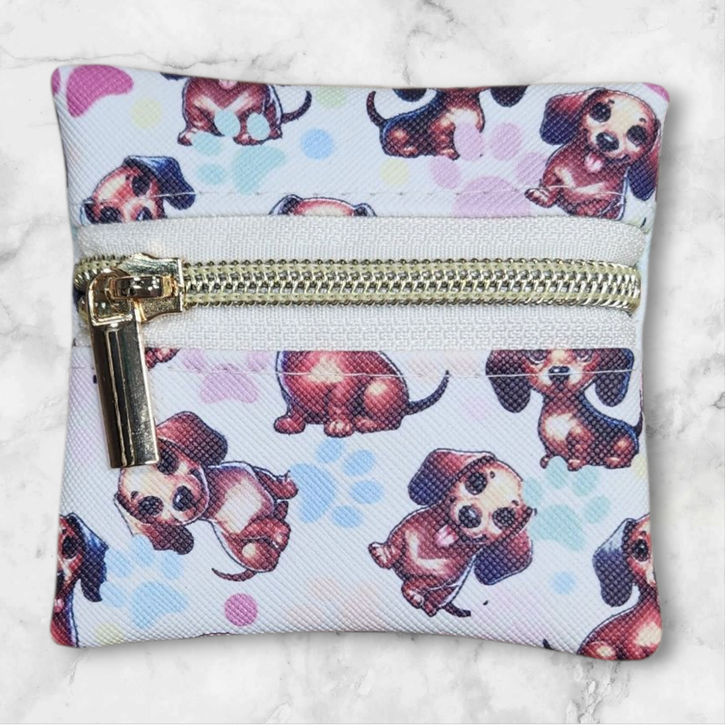 Sausage dog petite pouch