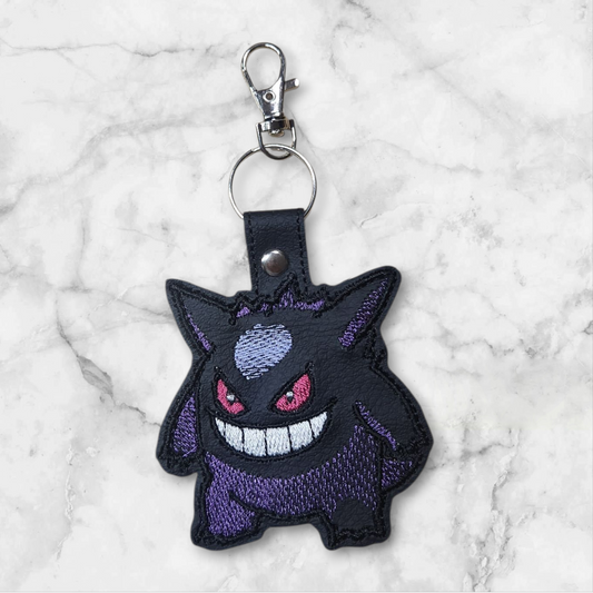 Pocket pet poison ghost keyring/ Bag charm