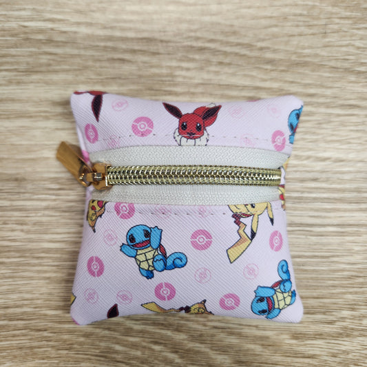 Pocket pets on Pink petite pouch