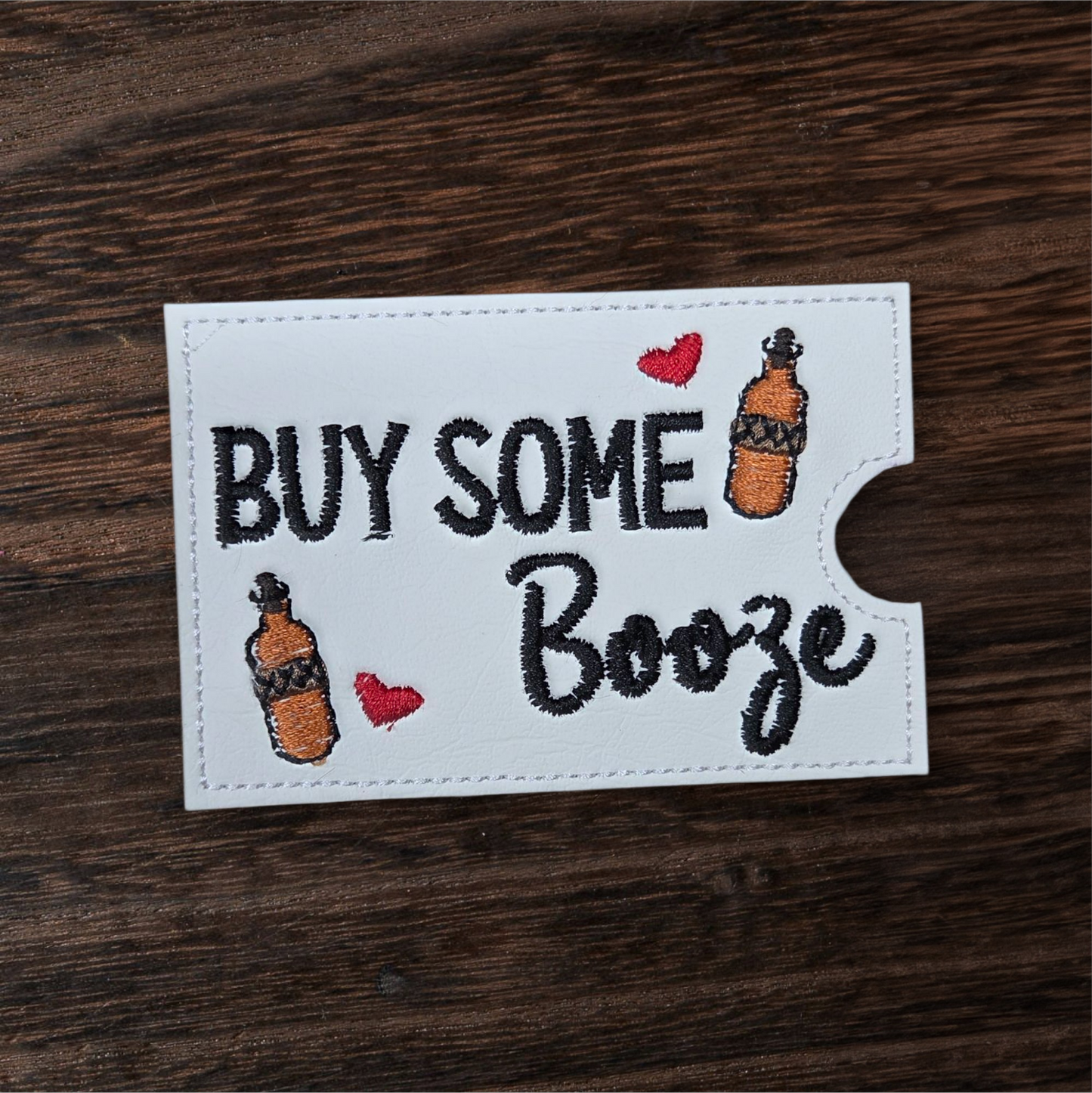 Drink lovers giftcard holder (giftcard not included)