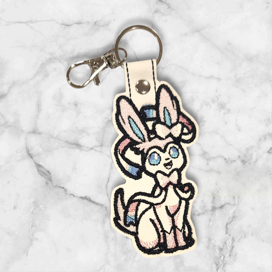 Pocket pet fairy fox keyring/ Bag charm