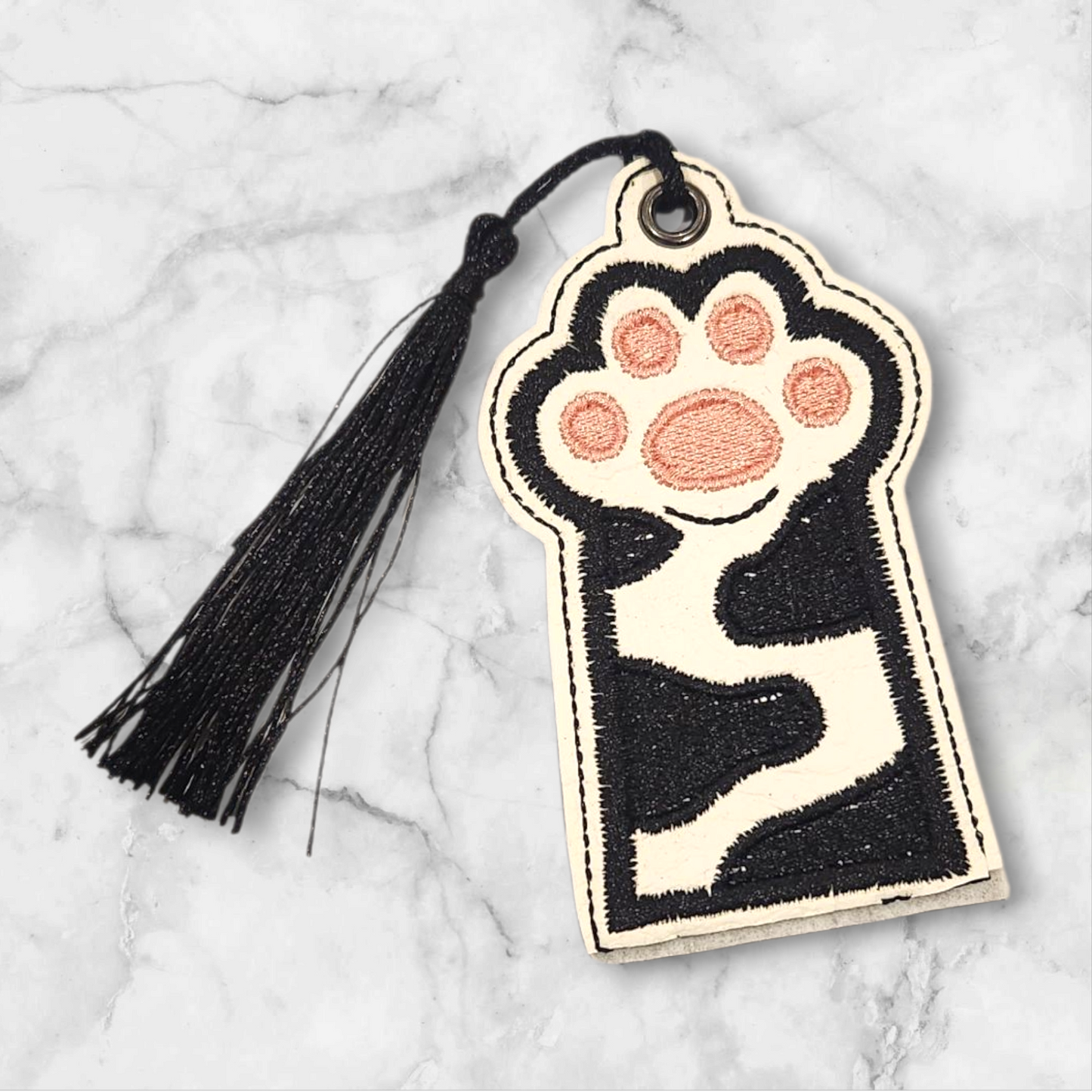 Cat paw bookmark