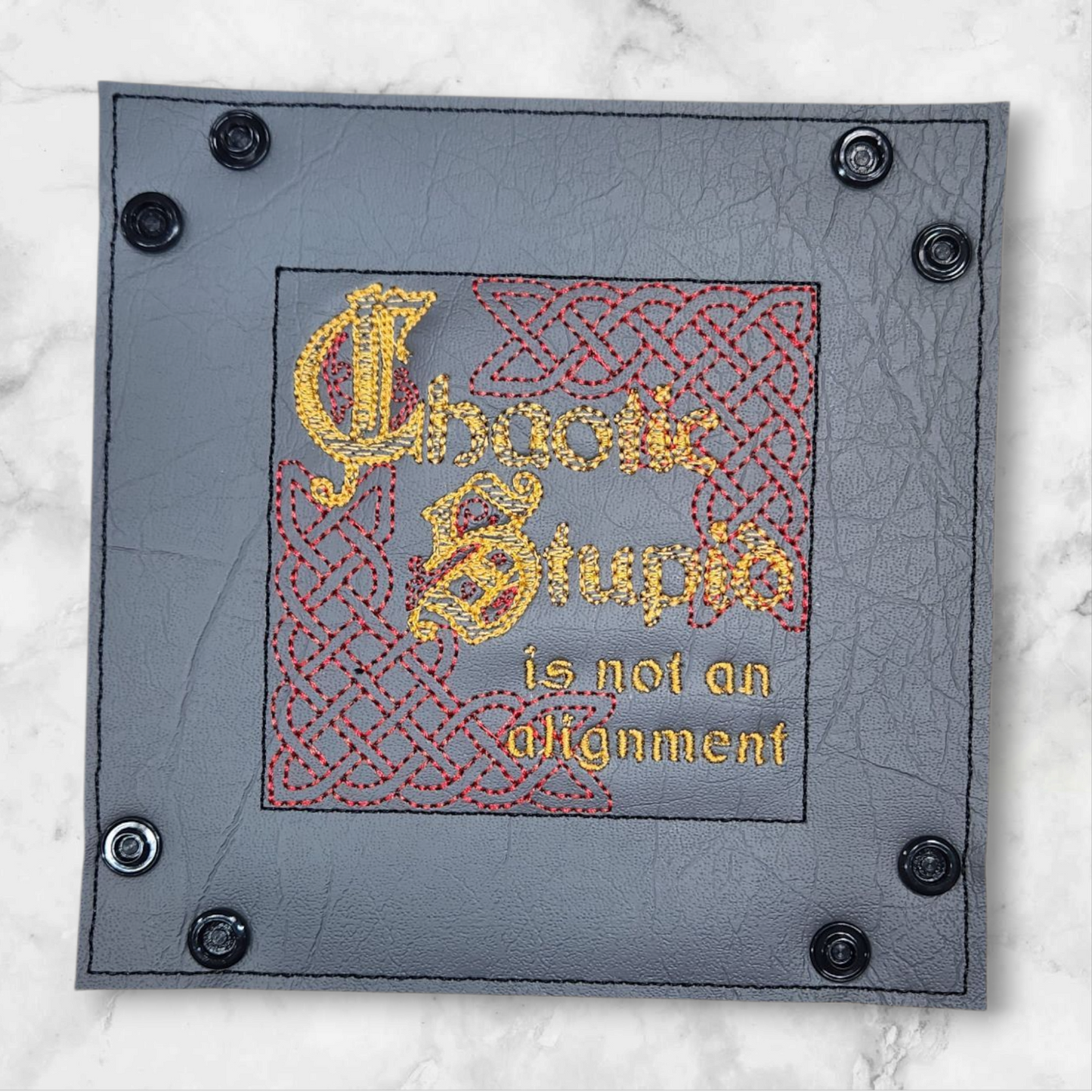 Chaotic Stupid dice tray - 9.5cm x 9.5cm